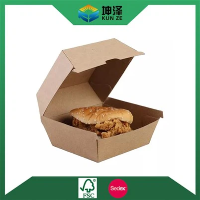 Burger Box Μίας χρήσης