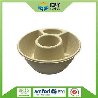 Πιατέλα σνακ με ζαχαροκάλαμο με μπαγάσο